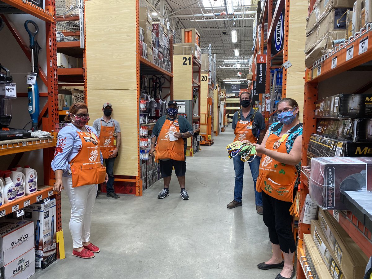 Damion at 226 just made a pile of face masks for our associates!
Thank you Damion!