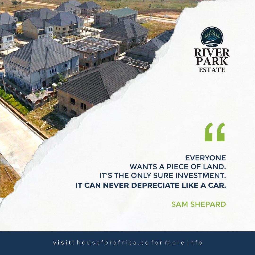 housesforafrica's tweet photo. Make the right investments - ones that bring more financial value and security, rather than take them away. Invest with River Park Estate. 
#RiverParkEstate #StaySafe https://t.co/omDKretKTc