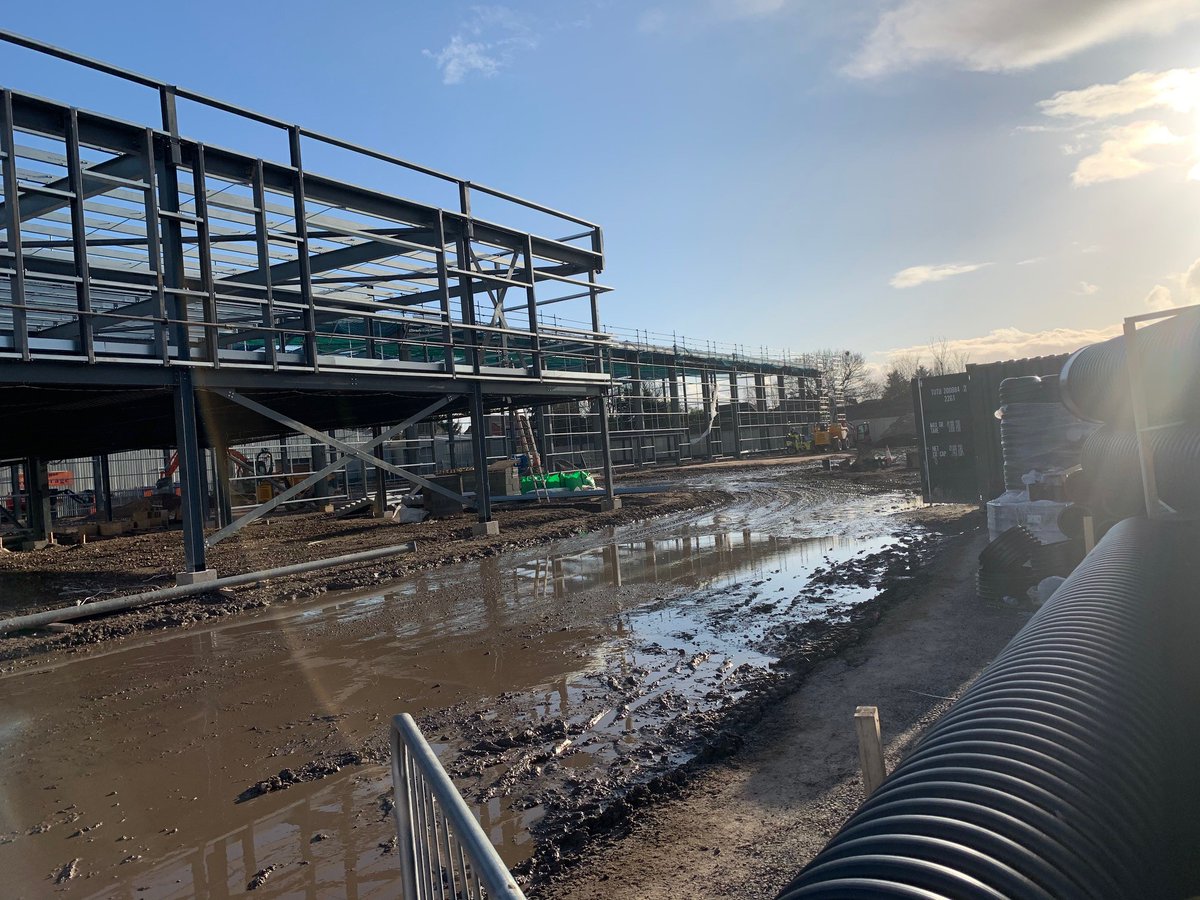 Caulmert Limited on Twitter "Great to see progress on the warehouse