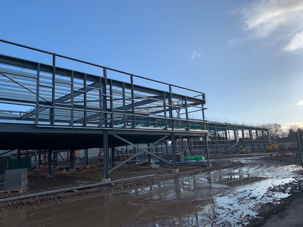 Caulmert Limited on Twitter "Great to see progress on the warehouse