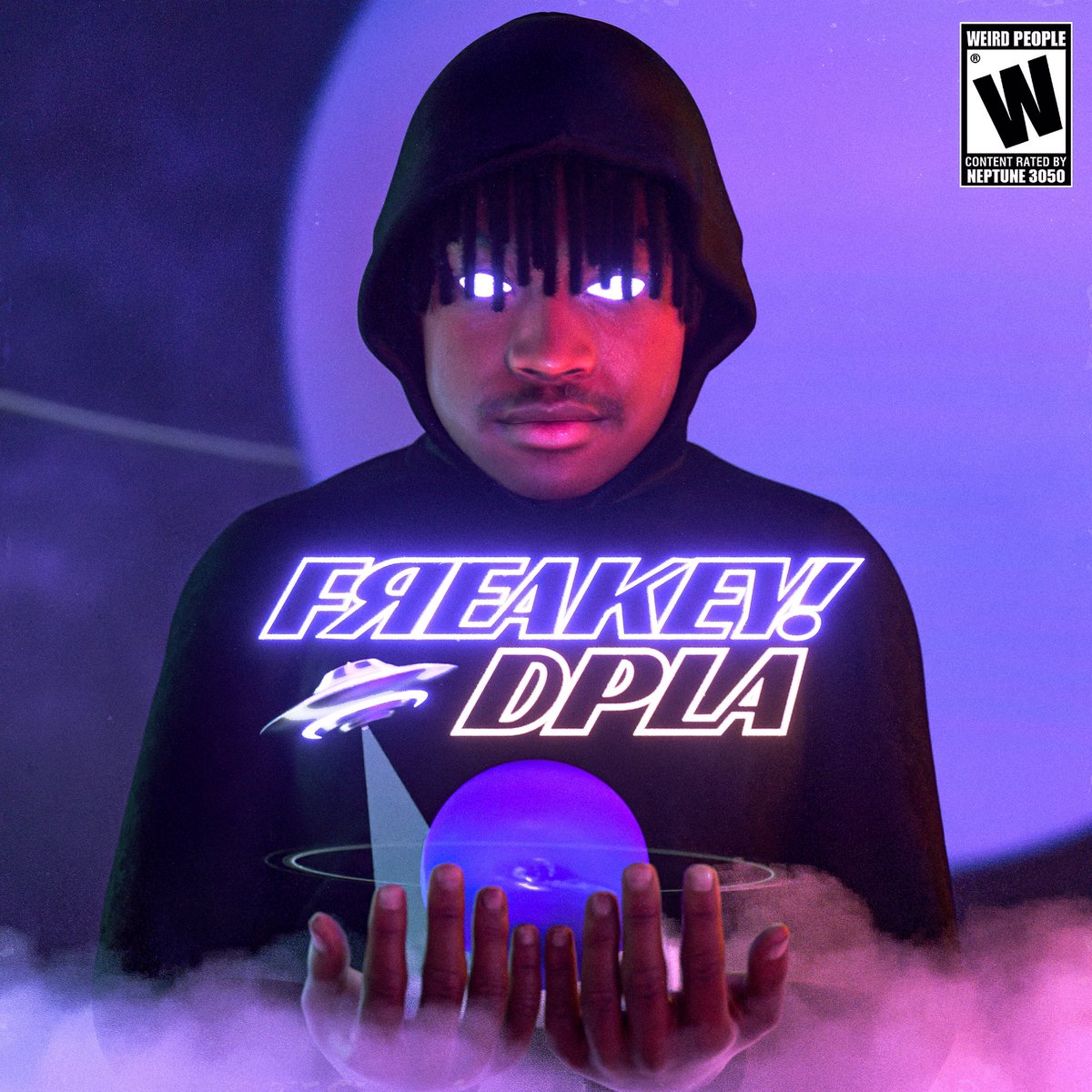 1Freakey's tweet image. 👾💜🔋🇨🇦 FREAKEY! DPLA OFFICIAL COVER + 
TRACKLIST APRIL 10TH PRE SAVE NOW LINK IN BIO 🔥👾👽 #3050 #Spotify #AppleMusic #FINALLY 🇨🇦