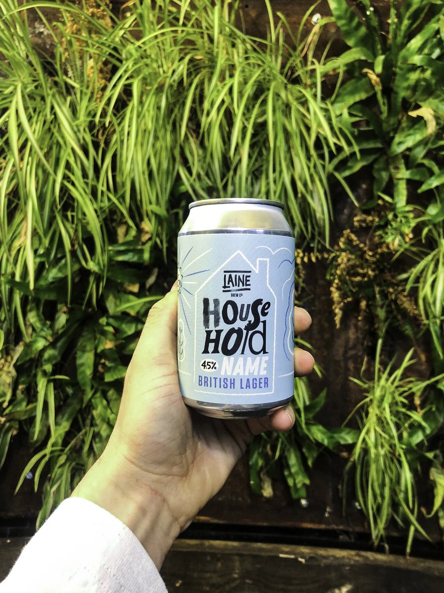 We’re grabbing a beer ready for the (isolated) bank holiday 🙌🏽🍻 Because we’re all in need of a little bit of joy at the moment right..? laine.shop but get orders in before tomorrow @ 11am for #BankHolidayBeer delivery! 🚚 📦 #CraftBeerLove #HouseHoldLager #BeerKat