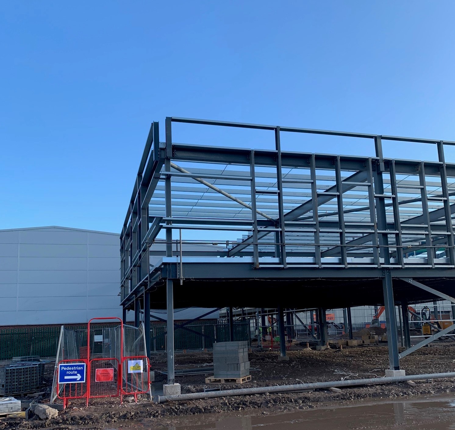 Caulmert Limited on Twitter "Great to see progress on the warehouse