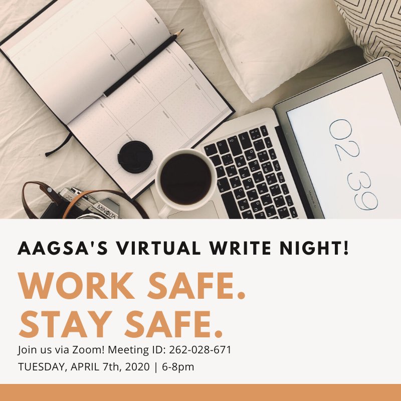 Join us today at 6pm via Zoom!