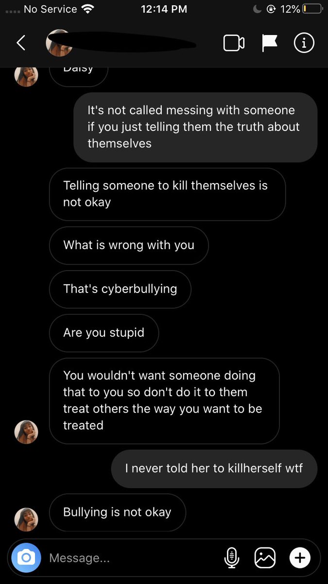 LETS NOT FORGET THAT YOU LIED TO YOUR SISTER SAYING I TOLD YOU TO K WORD YOURSELF WHEN I DIDNT TF