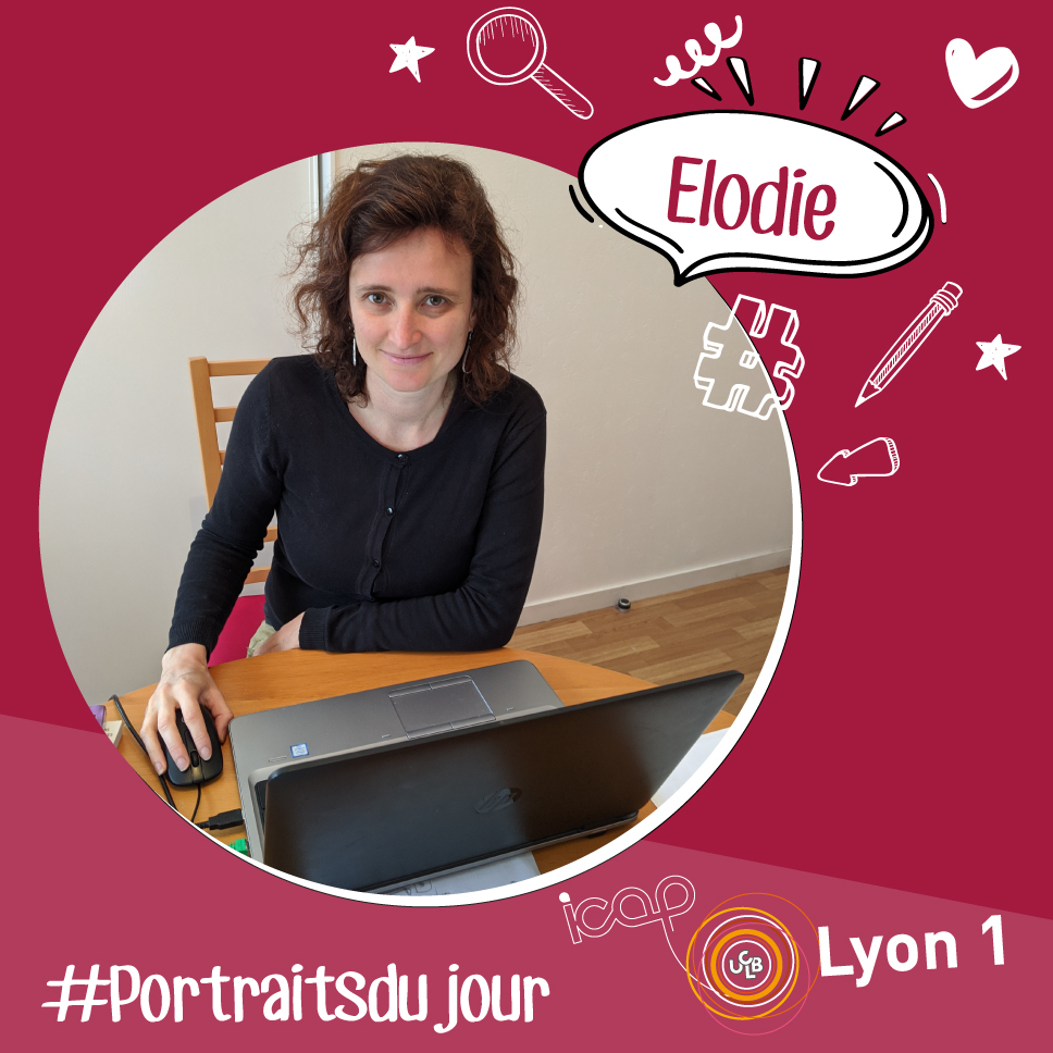 icap_lyon1's tweet image. iCAP l&apos;activité continue
#confinement #projetsencours #portraitsdujour @UnivLyon1 

Entre dispositif d’évaluation des apprentissages, animation d’ateliers en ligne et mise en place de guides méthodologiques, c’est au tour de Juliette et d’Elodie, nos conseillères pédagogiques