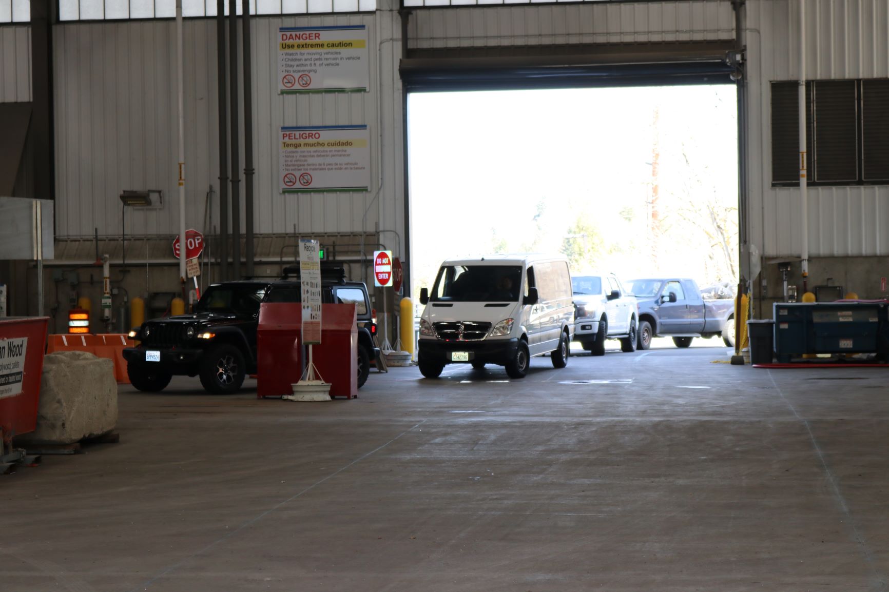 King County DNRP on Twitter "Long lines at King County Solid Waste