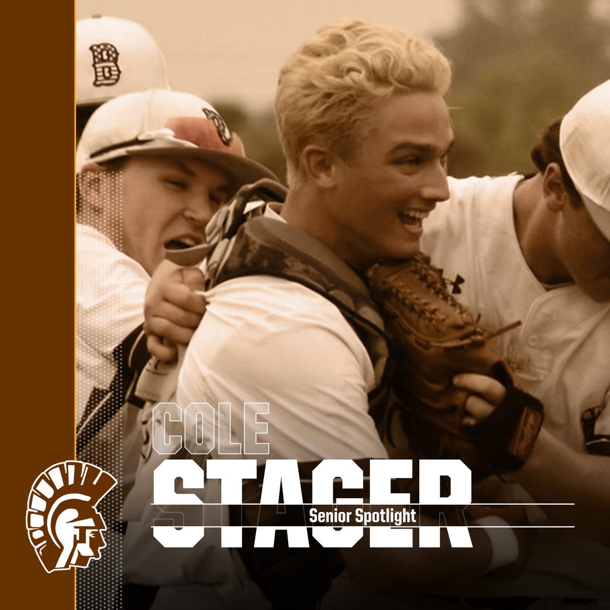 RBHS_Baseball's tweet image. Sr. Catcher Cole Stager. Cole is a heck of a defensive ball player. Cole appeared in 18 games last season. More impressively, started nearly every game behind the plate in his 3 year Varsity career, 42 games. Cole was huge for us in the Final Four run.
