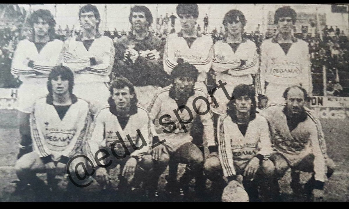 Edu_sport's tweet photo. Equipo de #Quilmes en su primer partido como local en la B Metro (02.08.1986 1-1 vs Almirante Brown)
#DiGregorio #Pizzarulli #Casse #Orengo #Kalujerovich #Segovia #Neira #Leani #Ibarra #Martinez #Sotelo https://t.co/7TKEfuDTxb