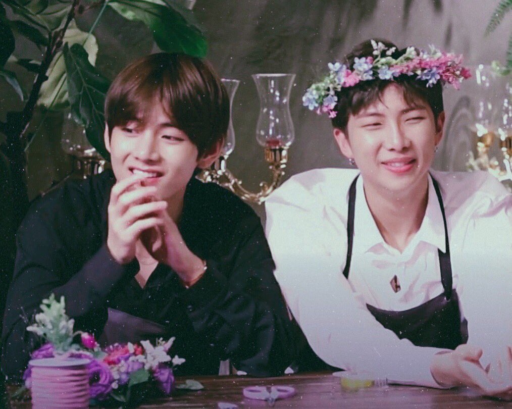 in conclusion, vmon my pretty flowers that i love uwuwuwu #vmon  #taejoon