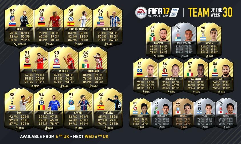 FUTBIBLE_1's tweet photo. TOTWM 1 - TOTW 28 - FUT18
TOTWM 2 - TOTW 31 - FUT19
TOTWM 3 - TOTW 29 - FUT19
TOTWM 4 - TOTW 30? #FUT19 #FUT17 #FUT15 #FUT14
Lacazette in #FUT16
Pogba in #FUT18 https://t.co/i7ddOXhaxc