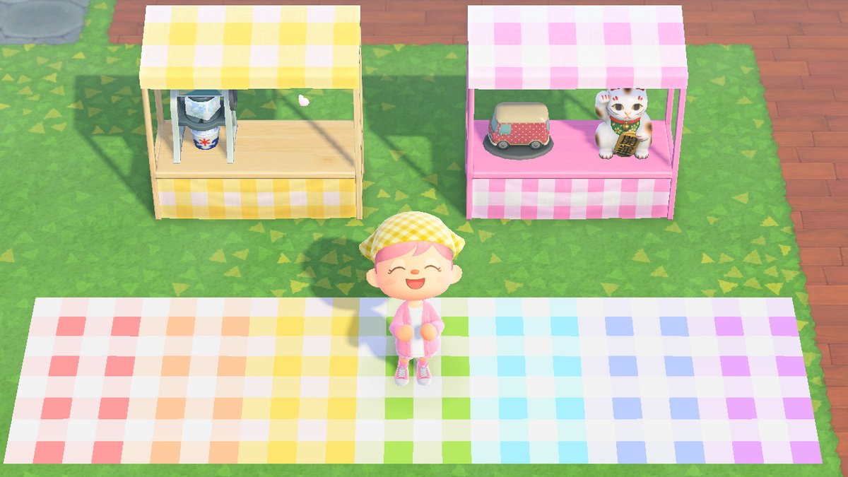 images Acnh Picnic Blanket Pattern Code mae on twitter i made gingham