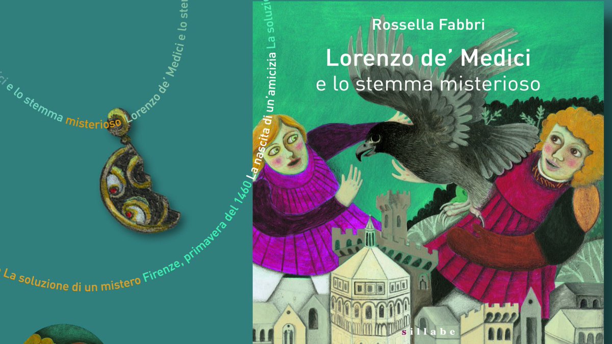 Conoscete l'affascinante storia che accadde nelle campagne fiorentine nel 1460 e che vide come protagonisti i due giovani fratelli Lorenzo e Giuliano de’ Medici e il loro giovane falco?
Stasera vi consigliamo  "Lorenzo de' Medici e lo stemma misterioso" di Rossella Fabbr