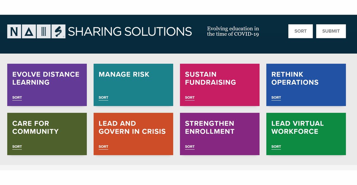 Nais How Has Your Independent School Adjusted To The New Normal In The Time Of Covid19 Share Your Insights And New Pathways On Our New Site T Co Dsmwxtclp4 Naissharingsolutions T Co Opj5zoo1cd