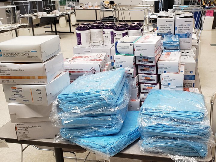 OAISD's tweet photo. OAISD is working with Ottawa County Emergency Operations Center (EOC) to help meet the  needs of frontline responders by donating PPE supplies

We are grateful to be able to collaborate with education agencies, Ottawa County, and first responder agencies

https://t.co/KcIP1CejD1 https://t.co/het075jZzG