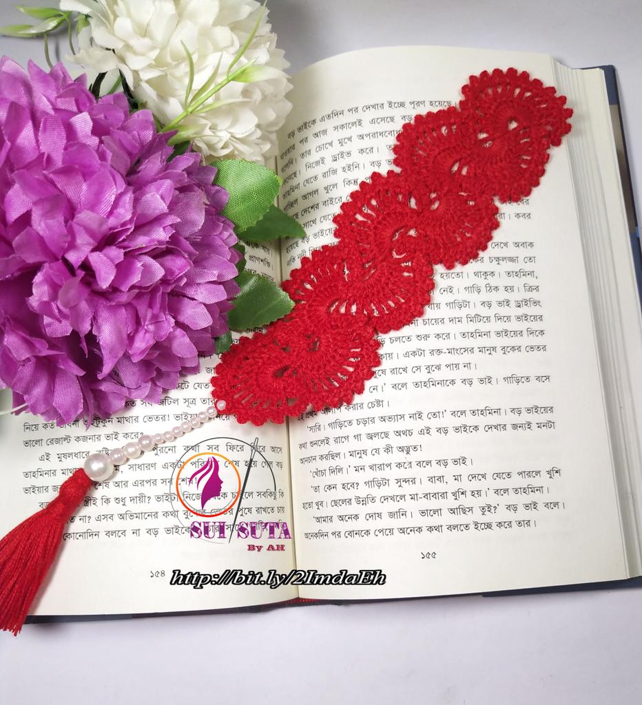 NeedlexBd's tweet photo. Crochet Bookmark 

Facebook page 
https://t.co/b0YfDrn41Gসঁই-সুতা-106129664120733/ https://t.co/fgTC4imZOj