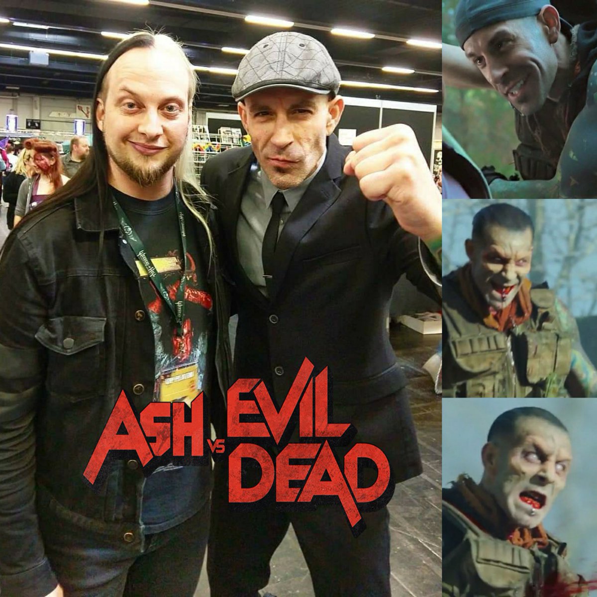 METALEX1982's tweet photo. I met @mikeestesstunts two years ago today. 🤘😃
Mike Estes is super awesome!
#MikeEstes #ashvsevildead #mikeestesstunts https://t.co/eKXBO3uXyP