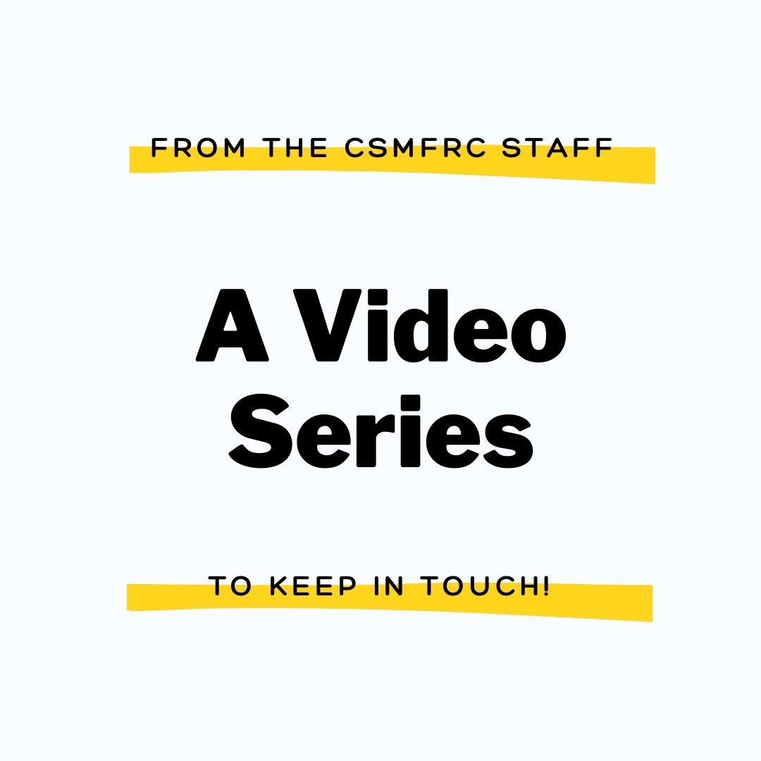 The MFRC Staff are happy to introduce a video series that we have come up with to help brighten your days!  Check out the Pilot episode!

youtu.be/hauRxYcvY_o