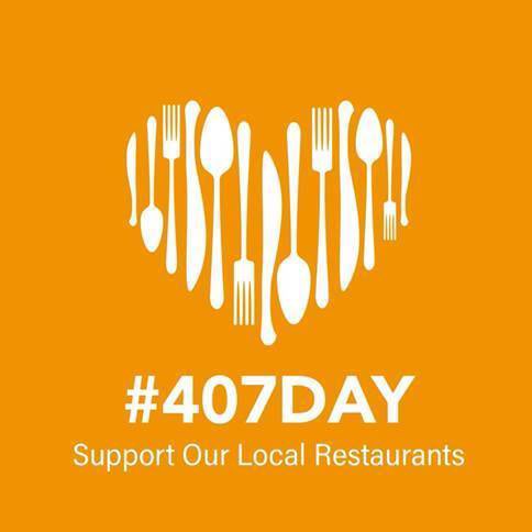 🌮 🍣 🥞 HAPPY #407DAY! 🍕 🌭 🍜 

Today, April 7, which represents our longtime area code — 407 — show support for our restaurants and order takeout or delivery: VisitOrlando.com/ToGo. Share your #OrlandoFoodie pics TODAY using #407DAY and #OrlandoToGo.  🧡🍊🧡🍊