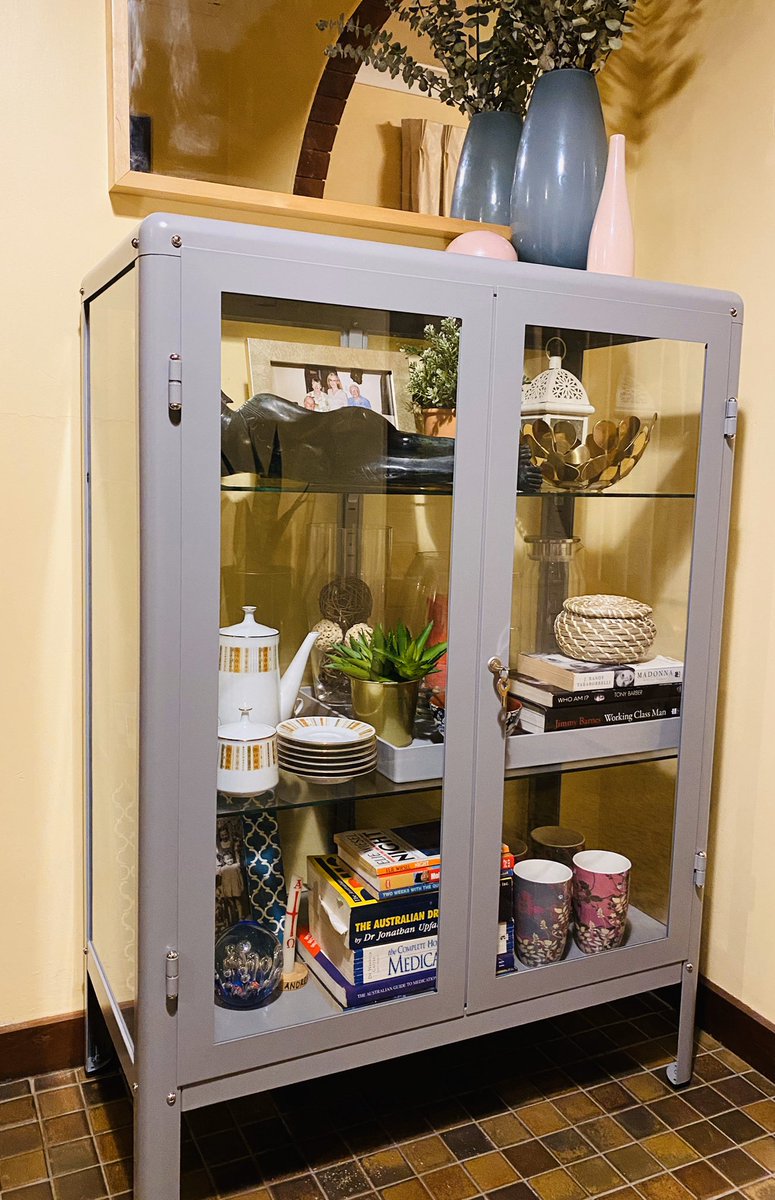 ShaktiEvo's tweet photo. I just purchased a new grey glass cabinet for my entrance hall- I’m happy with how it looks- I now just need to paint and renovate the rest of this room!
#newcabinet #hall #interiordesign #renoinprogress https://t.co/LATTJ801F3