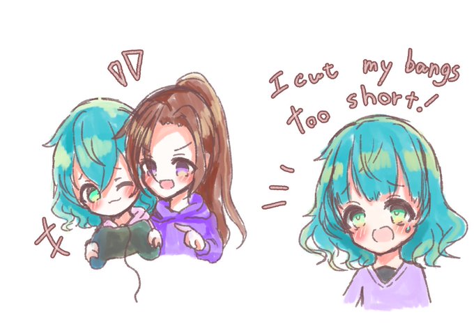 前髪を切りすぎたのtwitterイラスト検索結果 前髪を切りすぎたのtwitterイラスト検索結果