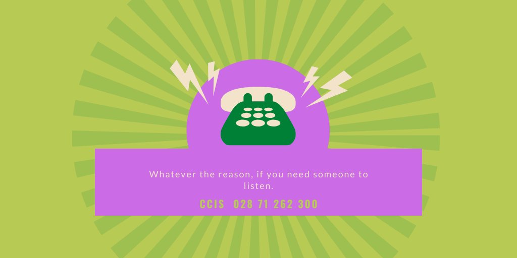 Folks, how society defines a person in crisis is changing. 
We are here to listen and we will try and support people, no matter what their crisis may be.