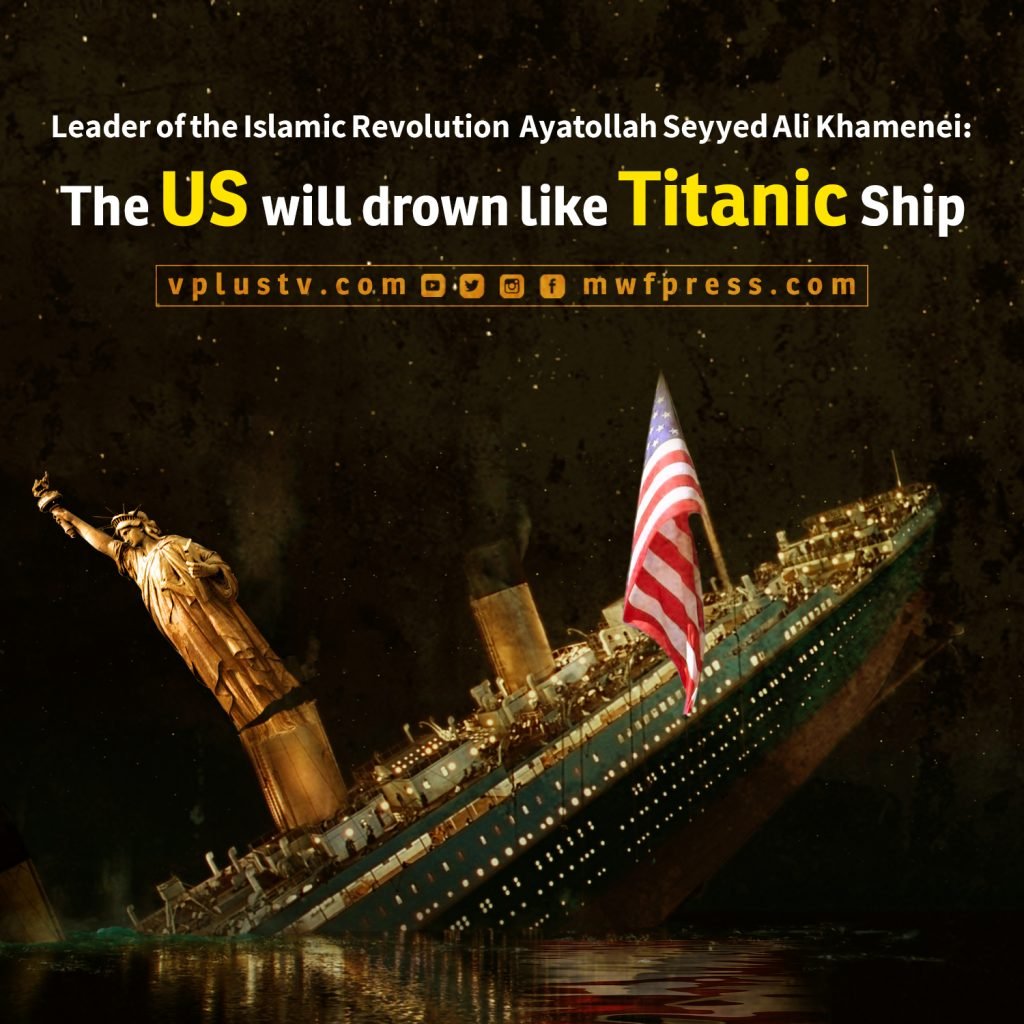 mlove2985's tweet photo. The United States is sinking like the Titanic ship.
The glory of Hollywood will never hide the ugliness of America. https://t.co/1Y7RiyIEkd