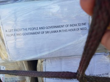 Wish to convey heartfelt appreciation to PM 
Narendra Modi,Govt &amp; people of India for the warm gesture of sending medicines to Sri Lanka on a special chartered flight. This kind &amp; generous support is deeply appreciated in this hour of need: Sri Lanka President Gotabaya Rajapaksa