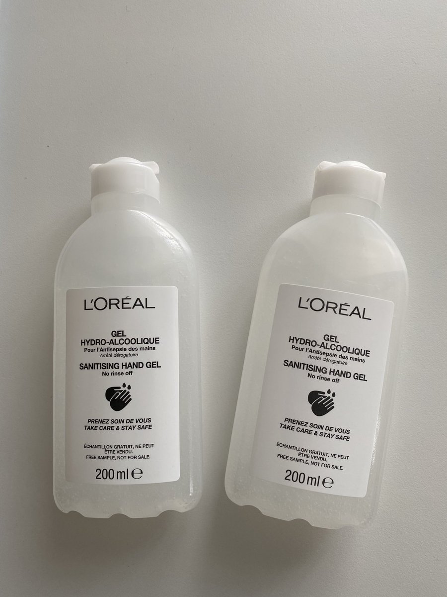 mie_yam's tweet photo. ⁦@Loreal⁩ merci !! On a reçu un carton par médecin de SHA fabriquée ici 👍🏽👍🏽 https://t.co/P8LemuLwYa