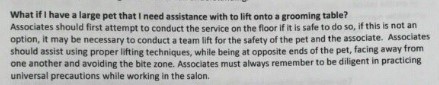 @PetSmart 3. Petsmart also recognizes that groomers will need to violate social distancing guidelines For example, groomers may need to help each other lift large dogs onto a table But Petsmart says they can maintain distance by lifting OPPOSITE ENDS OF THE DOG popular.info/p/as-pandemic-…