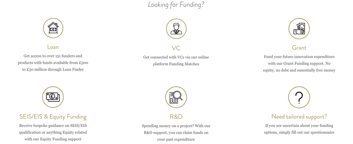 Looking for #funding? Heard over to bizfundingclub.com &amp; gain access to #Loans, #VCFunding, #Grants, #RnD &amp; #SEIS/#EIS &amp; #EquityFunding...
If you're uncertain about your funding options you can opt for our #NeedTailoredSupport service &amp; gain bespoke guidance