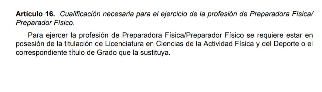 RubenGomez_95's tweet photo. Sé sabe que NO cualquier persona puede prescribir medicamentos, verdad?
Pues NO cualquiera puede prescribir ejercicio físico, ni ejercer como tal.
Defendamos nuestra profesión, que tan de moda está en tiempos de confinamiento.
Preparador Físico = CAFyD https://t.co/CmoVJMNY3H
