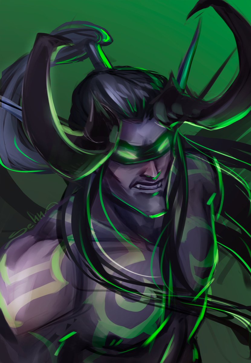 Oh yeah~ It was time to draw it ?

#sixfanarts #WoW #WorldofWarcraft  #Warcraft #Illidan 