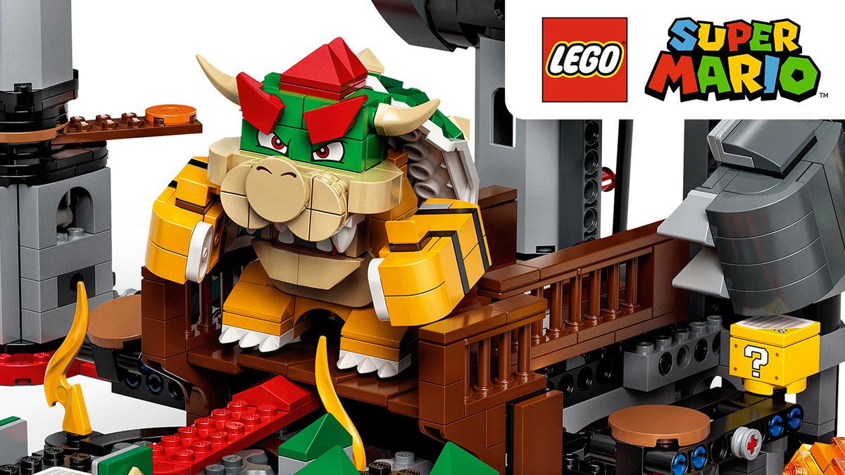 Lego Super Mario Bros Lego 71369 Lego Mario Bowser Castle Amazon