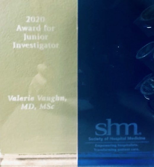 sanjaysaint's tweet photo. Huge congratulations to @ValerieVaughnMD for awesome trifecta last 2 weeks:
1/ receiving her K08 from @AHRQNews (@vineet_chopra as primary mentor)
2/ named Young Investigator of Year by Society of Hospital Med
3/ helping LEAD #COVID19 response at @umichmedicine

#GoValerie! 👏🏽👏🏽 https://t.co/gtdKeTm15W