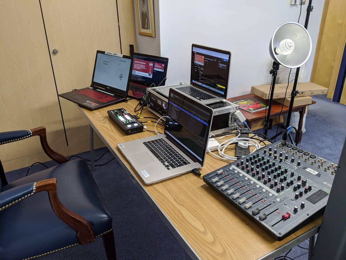 novumAV's tweet photo. We still help stomers on a daily basis with different ways to get their message across.  Today we are providing live streaming services.   Need help with live streaming? Choose a company with over a decade of experience. #novumav #eventprofs #livestream #covid19 #av #avtechnician https://t.co/fGz3AFWifi