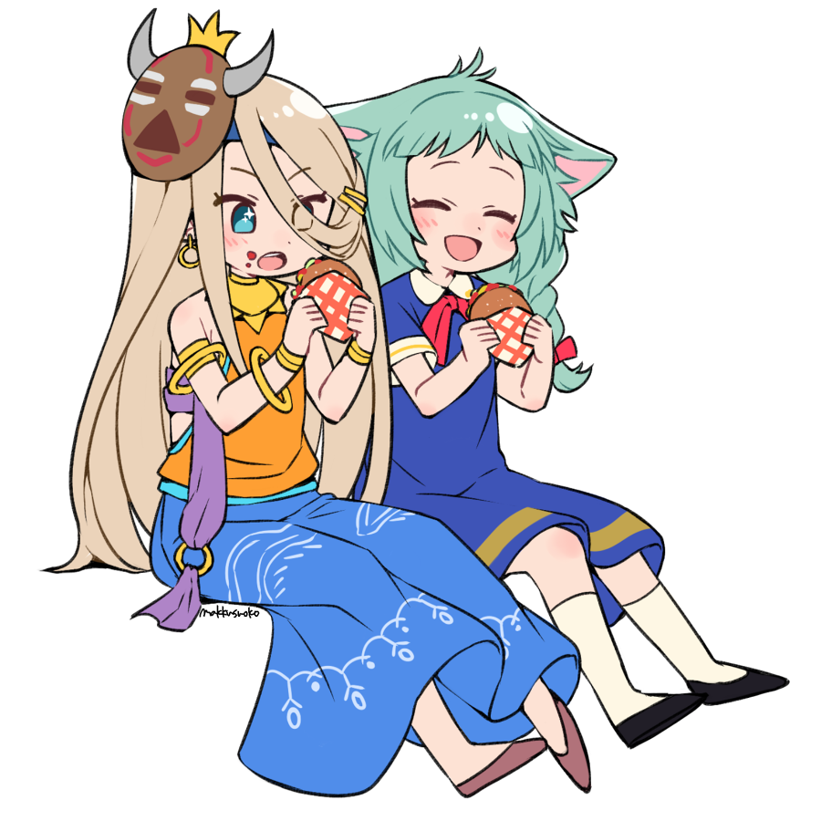 「#絵描き繋がれ 
U-kaさん(@u_ka)から指名いただきました!ありがとうご」|Mカエルのイラスト