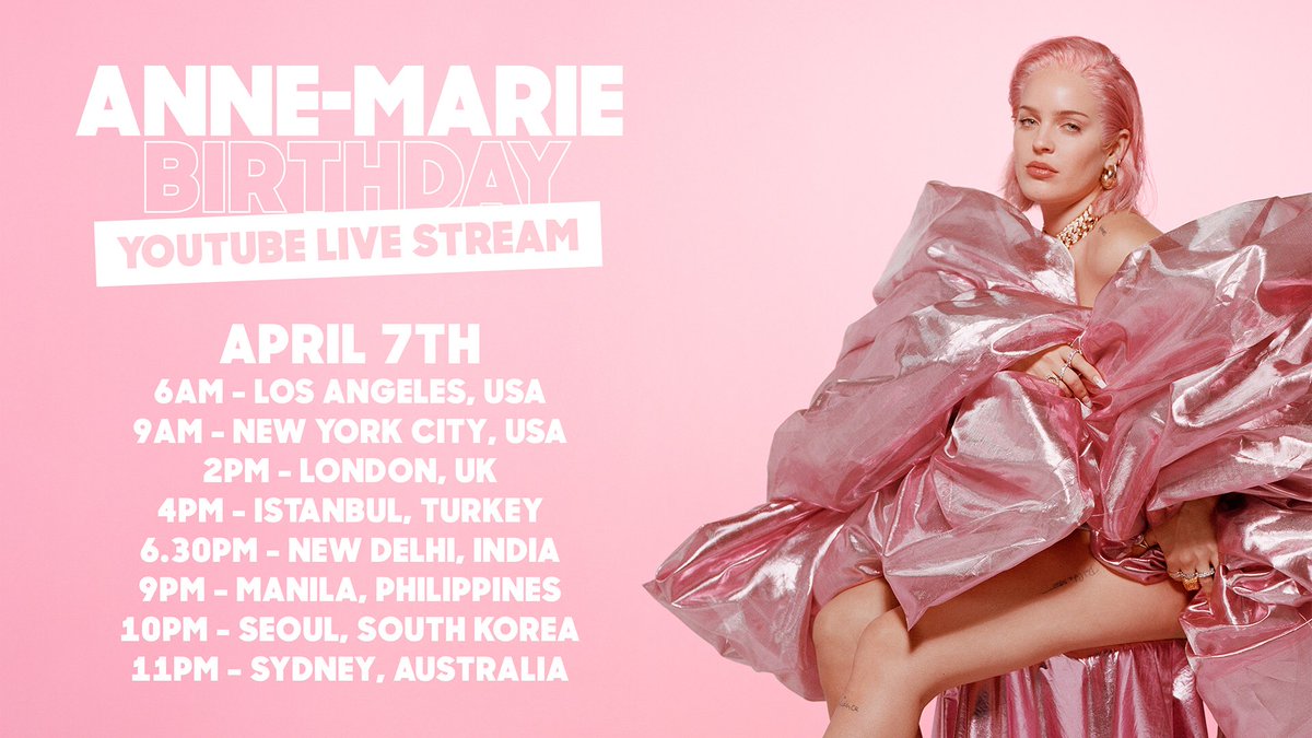 anne marie birthday dress Anne-Marie's new feel-good single BIRTHDAY is out NOW , Go check out the official video: https://ad.gt/BIRTHDAY-Video and listen here: https://ad.gt/BIRTHDAY | Warner Music Baltics