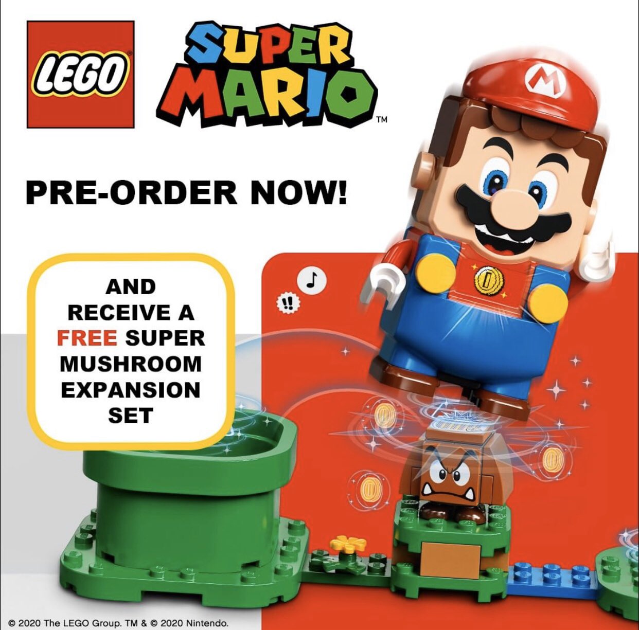 lego nintendo set pre order