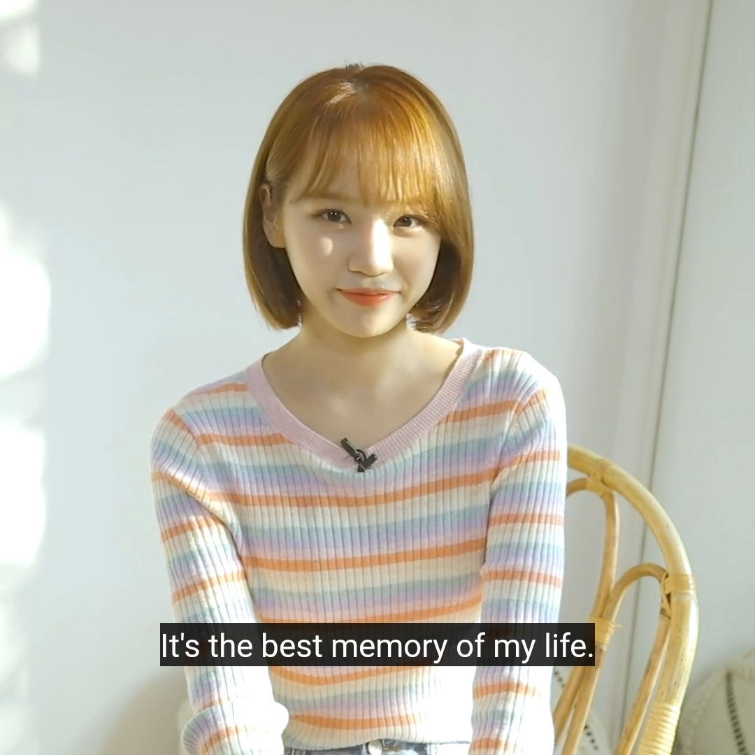 teameunbi's tweet photo. "What does IZONE mean to you?" https://t.co/fSaZKTqZ8Z