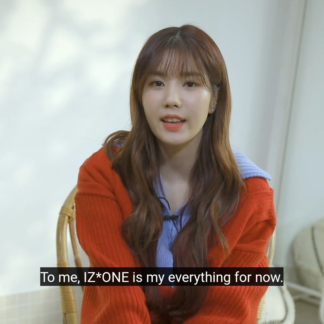 teameunbi's tweet photo. "What does IZONE mean to you?" https://t.co/fSaZKTqZ8Z