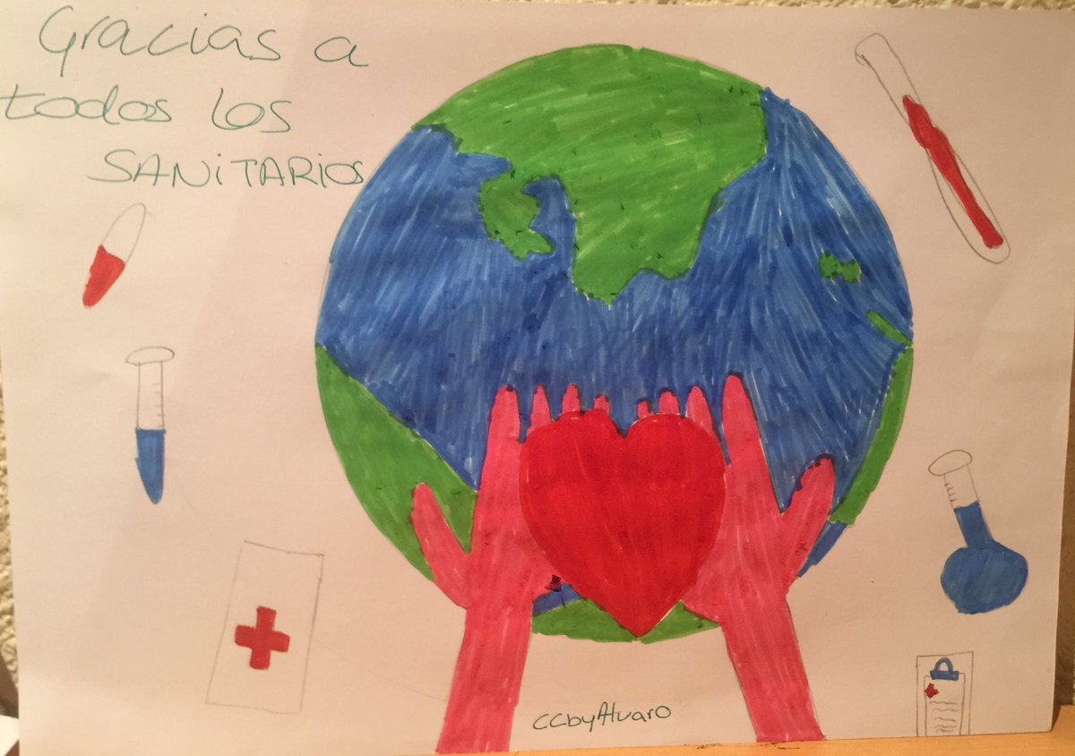 ABagueixe's tweet photo. GRACIAS!! A todos los sanitarios. #LaEducacionSigue #healtheday #WorldHealthDay #WorldHealthDay2020 #HealthDay #diamundialdelasalud https://t.co/8jlNA2IE9X