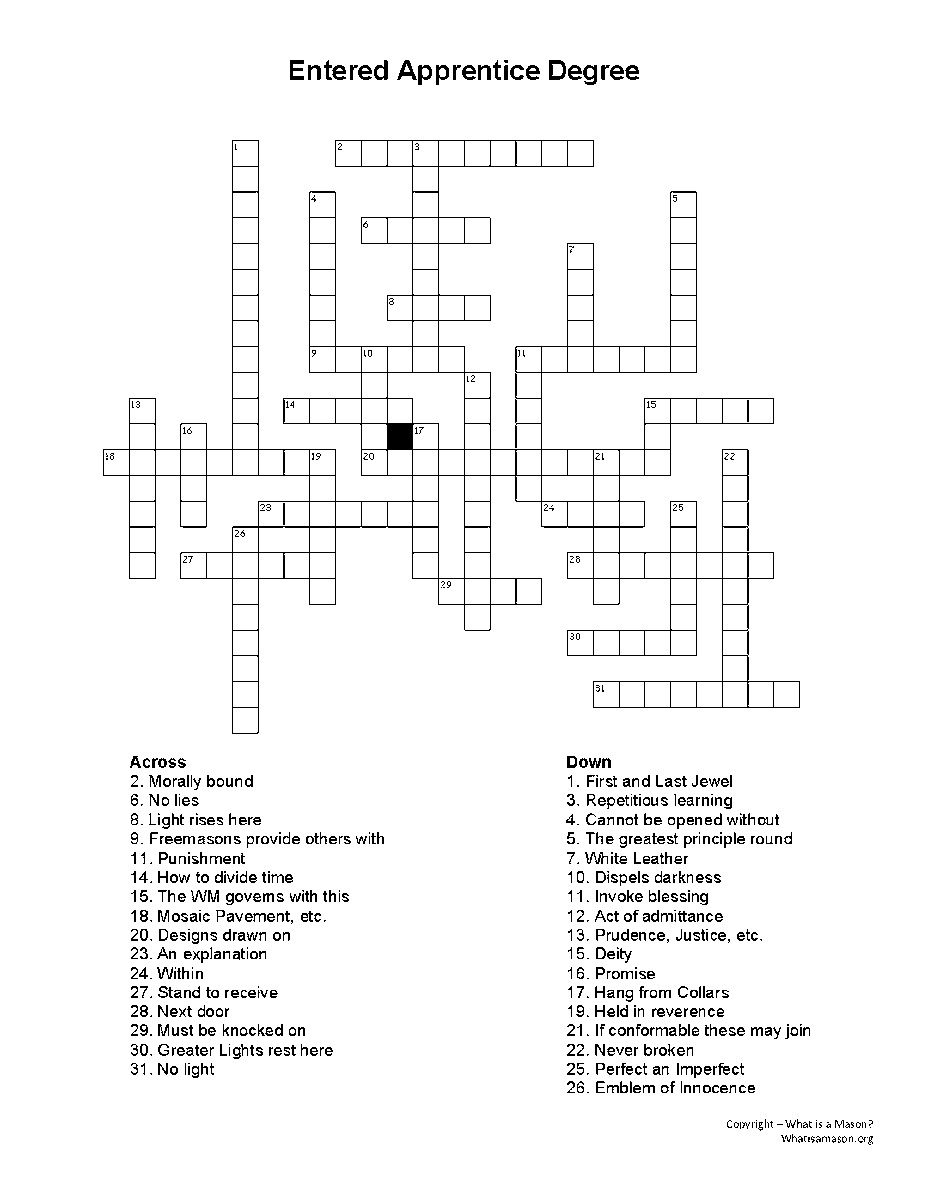 whatisamason's tweet photo. I am starting to think the only puzzles you like are the funny logic/math ones. If so, let me know, and that is all I will post. Until then I am keeping the variety up with another Crossword. Can you puzzle out the clues?

Giveaway over here: https://t.co/mOKmNSBARn https://t.co/sFpIoZ2LpI