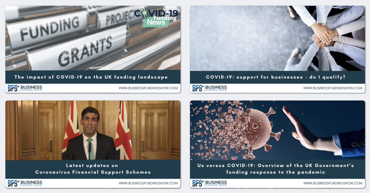 We've been actively summarising all key updates regarding the #Coronavirus #Financial #Support #Schemes &amp; how the #pandemic has impacted #UK #funding #ecosystem... Missed any? Read them alongside other funding centric blogposts by industry experts here: bit.ly/34jOCFV