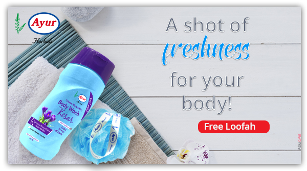 ayur_herbals's tweet photo. Summer makes your body sweaty! Ayur Herbals Tulseem Moisturizing Body Wash with Kesar has been specially designed to cleanse impurities giving you a shot of freshness in this hot weather.
Shop online at: https://t.co/6gGGmR2sPT
#bodyshower #bodywash #bodywashes #bodycare https://t.co/yWBlWiHTYS