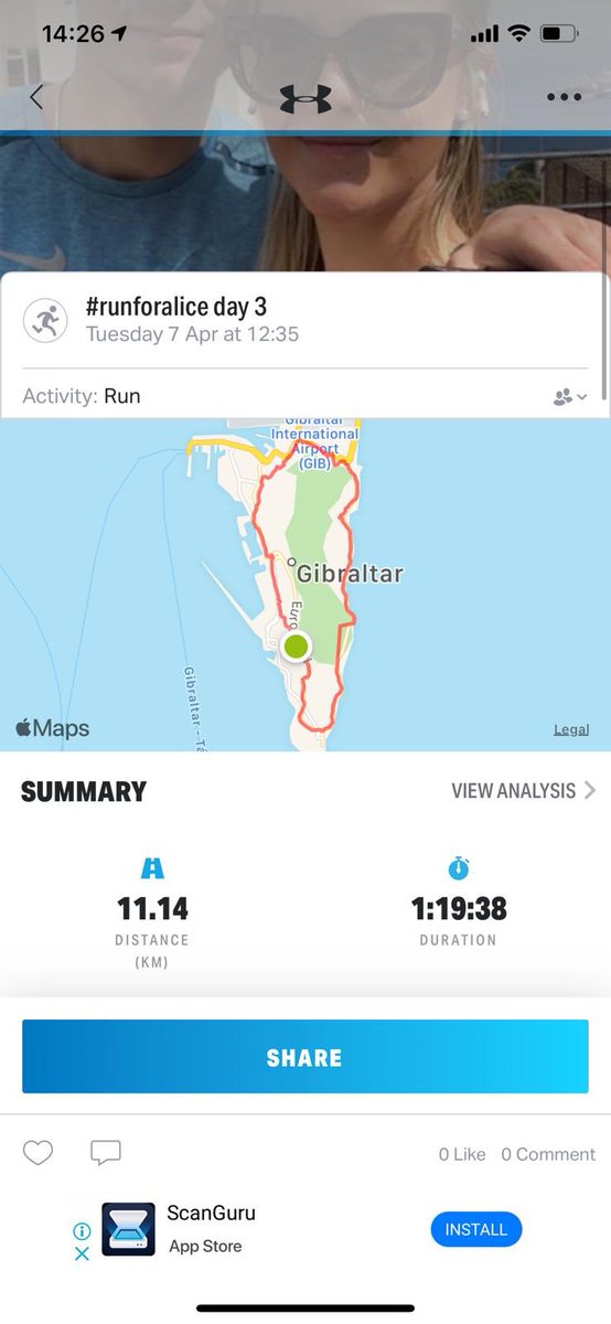 joelleadavis's tweet photo. Day 3 #runforalice ✅
Wishing I could be running alongside @annaahernandez4 too! Hopefully once lockdown is over we can finish it together 💜 https://t.co/3Nf068YyfV