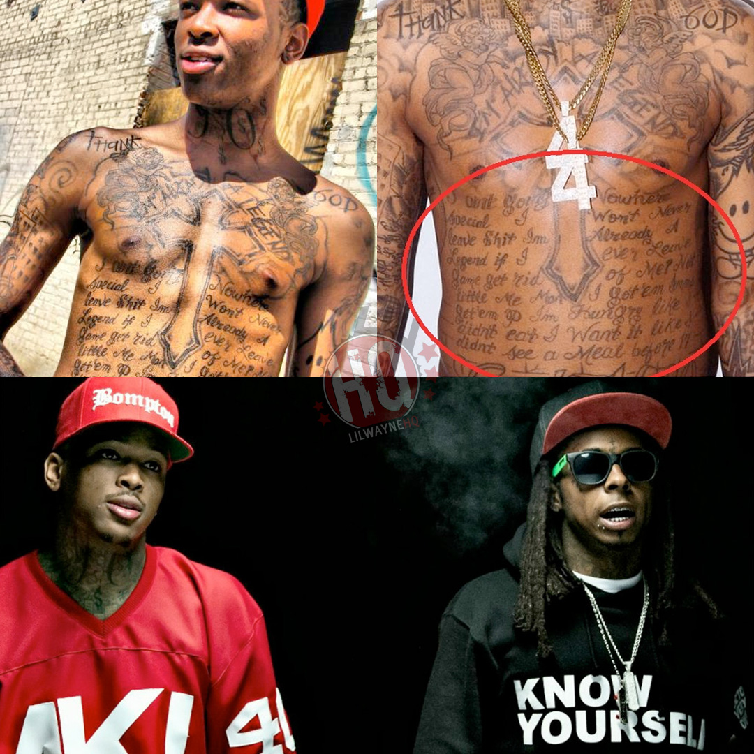 Drake tattoos Lil Waynes face on his arm  Daily Mail Online