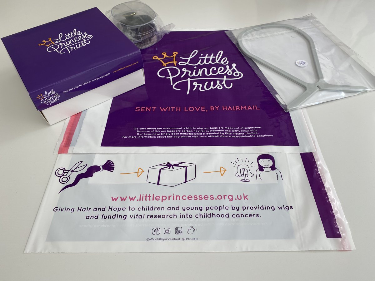 A huge THANK YOU to <a href="/ElitePlastics/">Elite Plastics</a> for our incredible, carbon-neutral wig bags!!

These have been produced for FREE! We are so grateful to Josh and his team - what a fantastic way to receive a beautiful LPT wig!

#CharityTuesday #ChildhoodCancer #Wigs