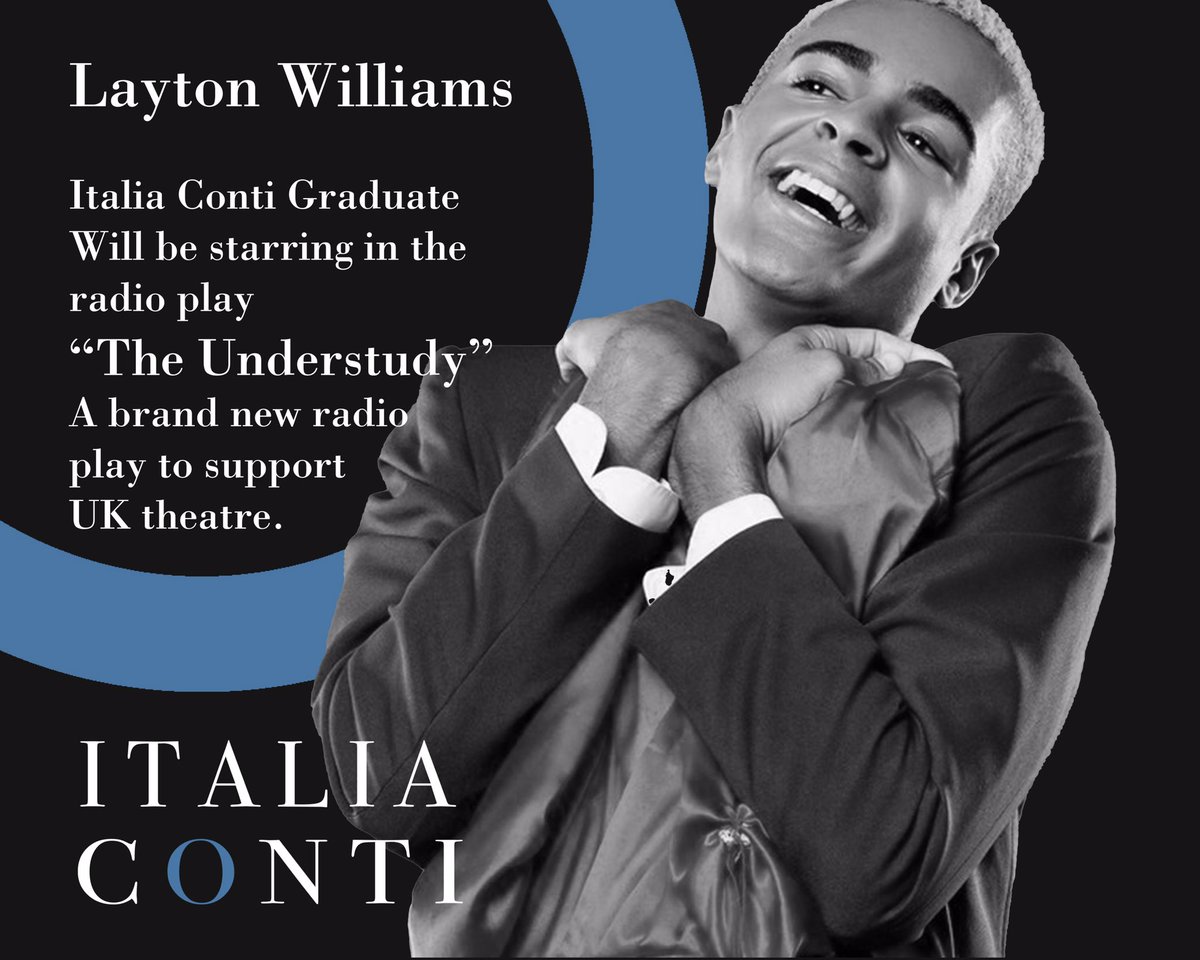 Italia Conti graduate - Layton Williams will be starring in the radio play "The Understudy."  A brand new radio play to support UK theatre. #laytonwilliams #radioplay #theunderstudy #italiaconti #conti #proud #alumni #jointhealumni  #contikid
