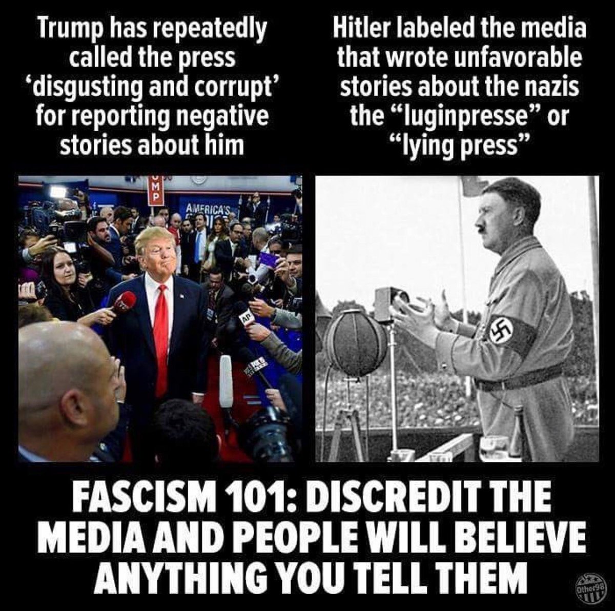 HolisticPsy1's tweet photo. @blakesmustache #TrumpRussia
#HitlerToday https://t.co/P0U5bVvpKe
